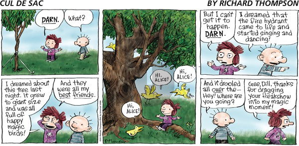 Cul de Sac on Sunday May 22, 2016 Comic Strip