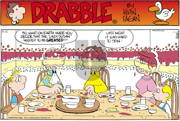 Drabble on Sunday March 12, 2006 Comic Strip