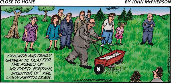 Close to Home on Sunday December 14, 2025 Comic Strip