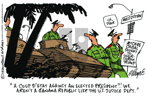 Henry Payne on Monday February 18, 2019 Comic Strip