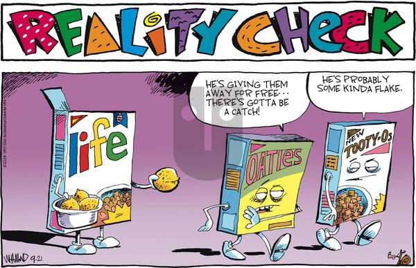 Reality Check on Sunday September 21, 2014 Comic Strip