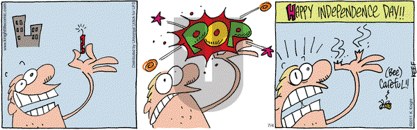 The Knight Life on Monday July 4, 2011 Comic Strip