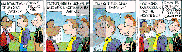Drabble on Wednesday January 25, 2017 Comic Strip