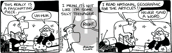 Lola on Wednesday October 17, 2001 Comic Strip