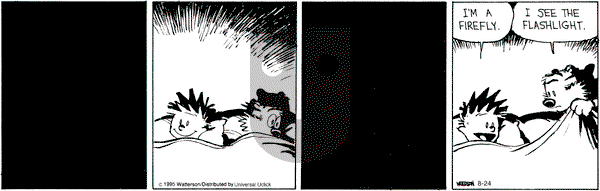 Calvin and Hobbes on Monday August 24, 2015 Comic Strip