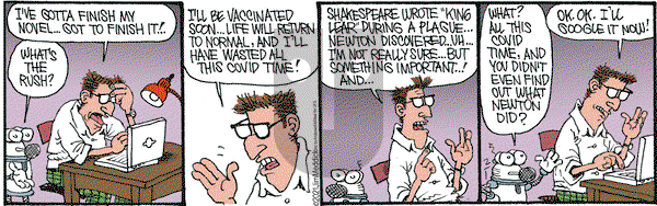 Monty on Monday February 1, 2021 Comic Strip