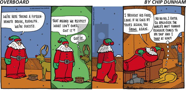 Overboard on Sunday December 21, 2008 Comic Strip