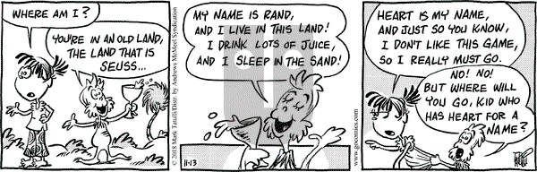 Heart of the City on Tuesday November 13, 2018 Comic Strip