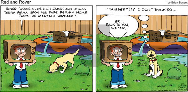 Red and Rover on Sunday August 30, 2015 Comic Strip