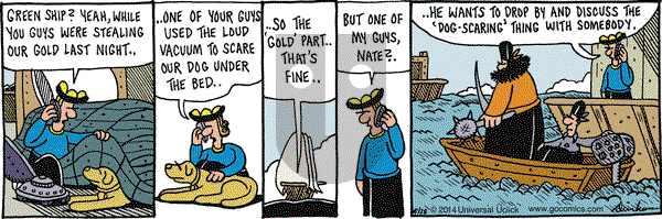 Overboard on Saturday June 28, 2014 Comic Strip