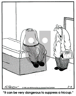 Close to Home on Tuesday March 28, 1995 Comic Strip