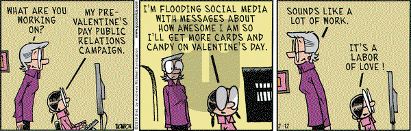 Grand Avenue on Tuesday February 12, 2019 Comic Strip