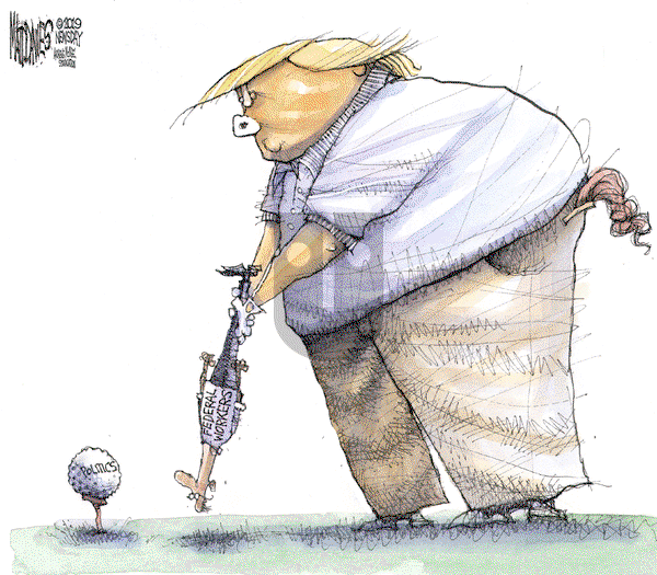 Matt Davies on Thursday January 3, 2019 Comic Strip