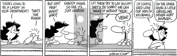 Baby Blues - Tuesday January 14, 1992 Comic Strip
