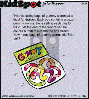 KidSpot on Friday February 21, 2025 Comic Strip
