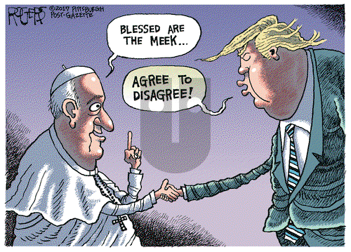 Rob Rogers on Thursday May 25, 2017 Comic Strip