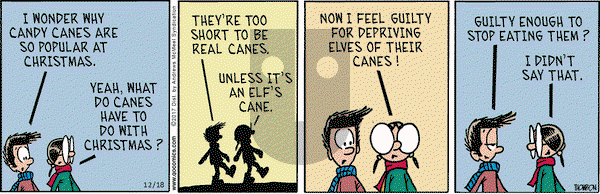 Grand Avenue on Monday December 18, 2017 Comic Strip