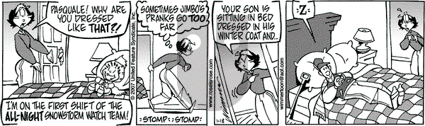 Rose is Rose on Thursday January 18, 2007 Comic Strip