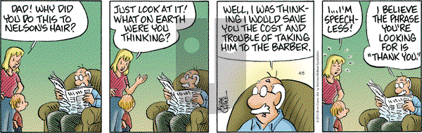 Pickles on Saturday April 5, 2025 Comic Strip