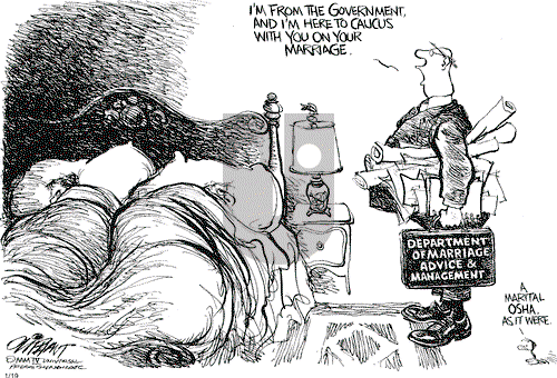 Pat Oliphant on Monday January 19, 2004 Comic Strip