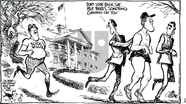 Pat Oliphant - Friday March 26, 1993 Comic Strip