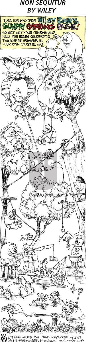 Non Sequitur on Sunday September 3, 2017 Comic Strip