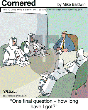 Cornered on Thursday September 5, 2019 Comic Strip
