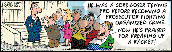 Frank and Ernest on Wednesday October 3, 2018 Comic Strip