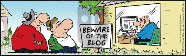 Frank and Ernest on Thursday January 15, 2015 Comic Strip