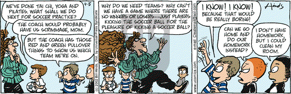 Cleats on Friday April 5, 2002 Comic Strip