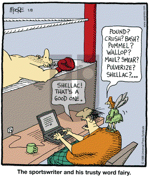 In the Bleachers on Thursday January 8, 2004 Comic Strip