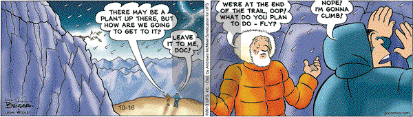 Alley Oop on Tuesday October 16, 2018 Comic Strip