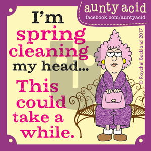 Aunty Acid on Wednesday May 3, 2017 Comic Strip