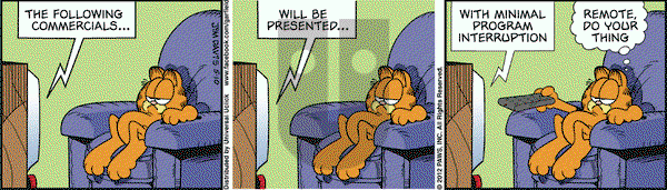 Garfield on Thursday May 10, 2012 Comic Strip
