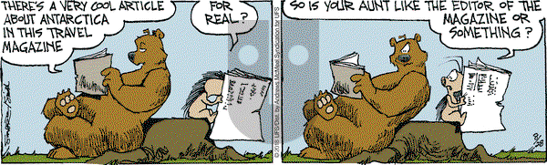 The Grizzwells on Tuesday August 28, 2018 Comic Strip