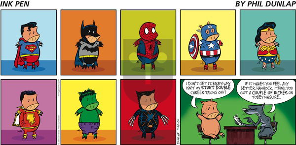 Ink Pen on Sunday September 10, 2006 Comic Strip