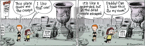 Cul de Sac on Wednesday August 30, 2017 Comic Strip