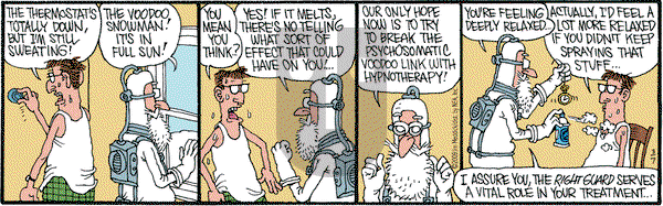 Monty on Saturday March 7, 2009 Comic Strip