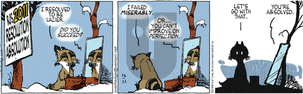 Over the Hedge on Friday December 31, 2010 Comic Strip