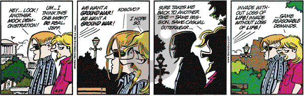 Doonesbury on Wednesday December 1, 1999 Comic Strip