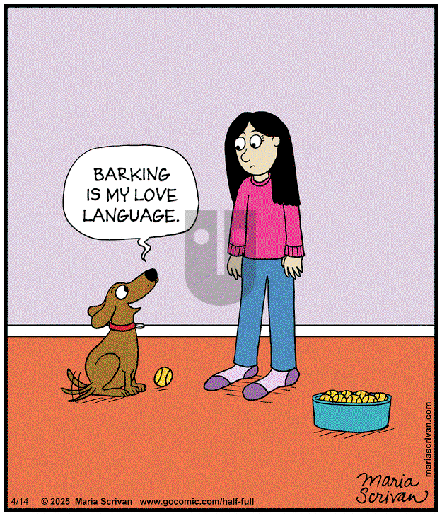 Half Full on Monday April 14, 2025 Comic Strip