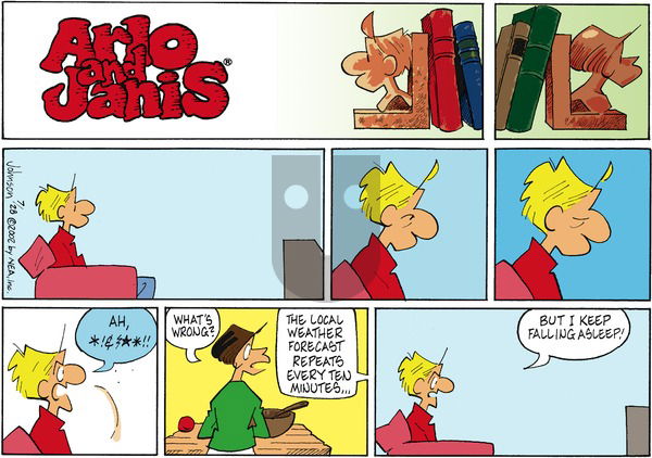 Arlo and Janis on Sunday July 28, 2002 Comic Strip