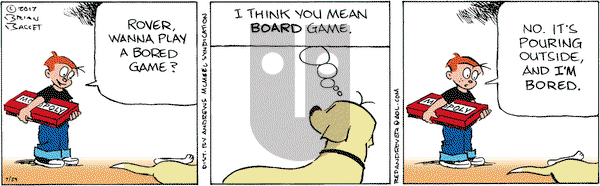 Red and Rover on Saturday July 29, 2017 Comic Strip