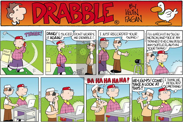 Drabble on Sunday April 17, 2011 Comic Strip