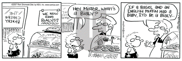 Soup to Nutz - Old on Monday July 16, 2007 Comic Strip