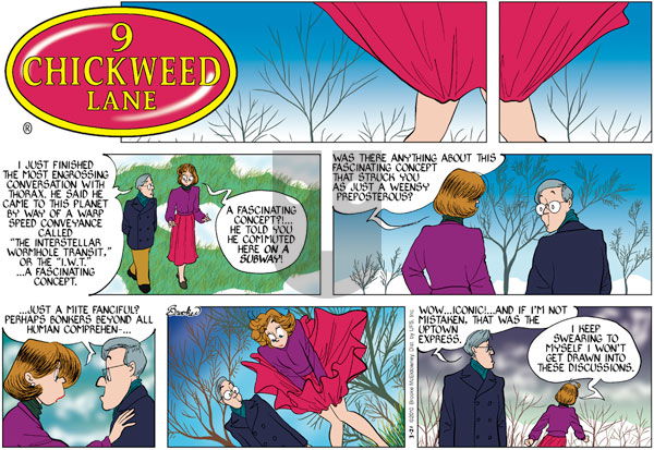 9 Chickweed Lane on Sunday March 21, 2010 Comic Strip