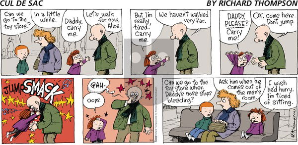 Cul de Sac on Sunday March 4, 2018 Comic Strip
