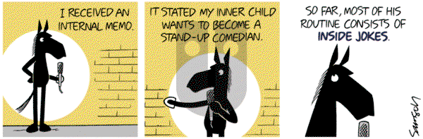 Dark Side of the Horse on Tuesday May 9, 2017 Comic Strip