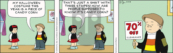 Nancy on Tuesday October 23, 2018 Comic Strip