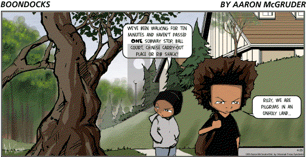The Boondocks on Sunday December 3, 2006 Comic Strip